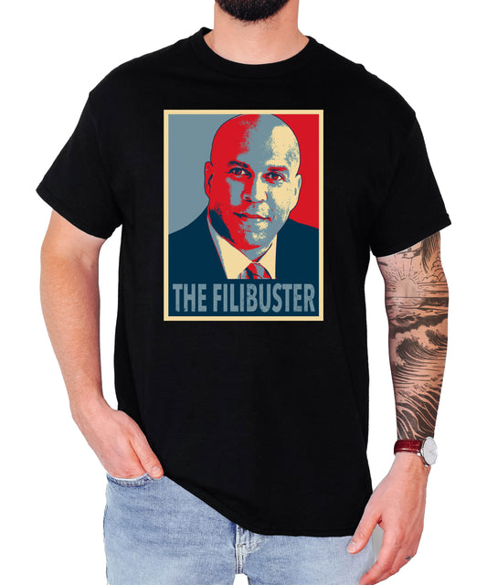Cory Booker The Filibuster Shirt, Senator Cory Booker Tee, The Filibuster Booker T-Shirt, Cory Booker 2028 Unisex Classic Shirt