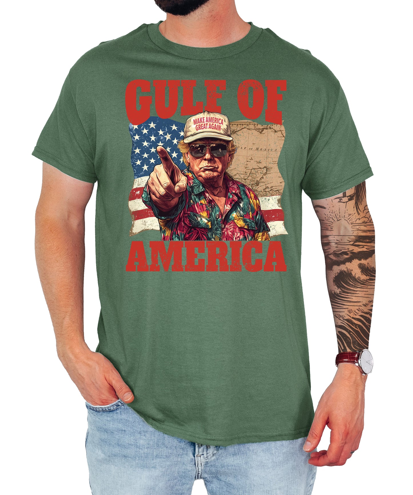 President Trump Gulf of America Unisex Classic Shirt