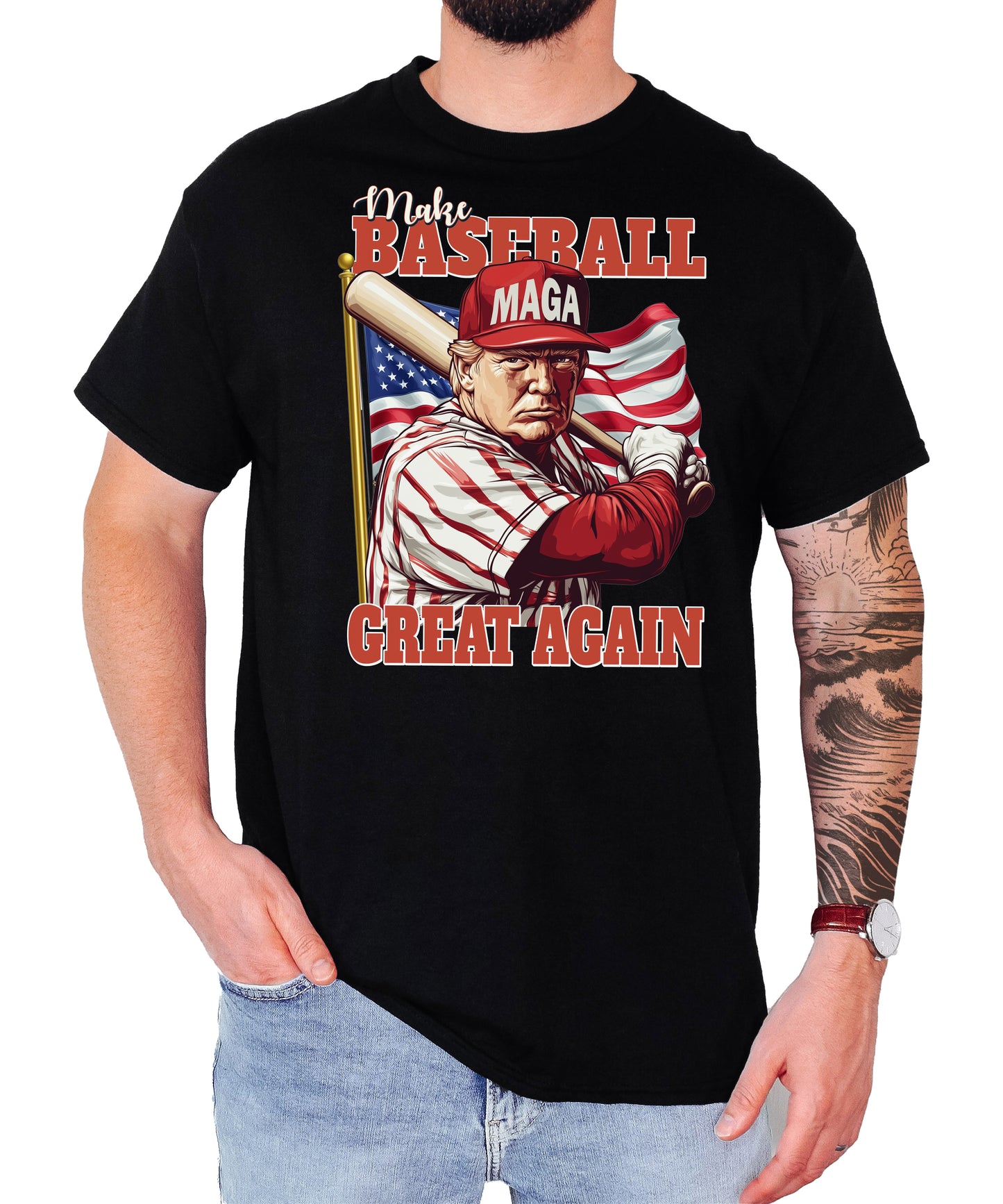 Make Baseball Great Again Unisex classic tee