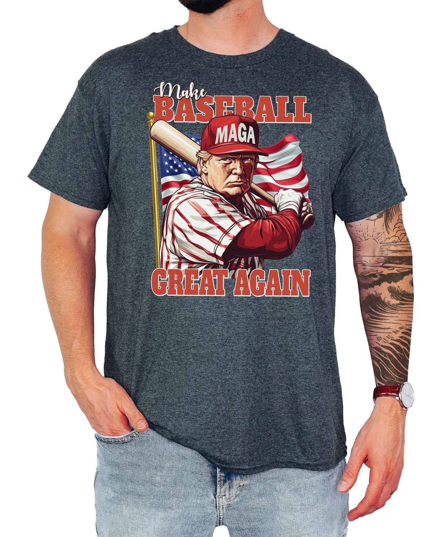 Make Baseball Great Again Unisex classic tee