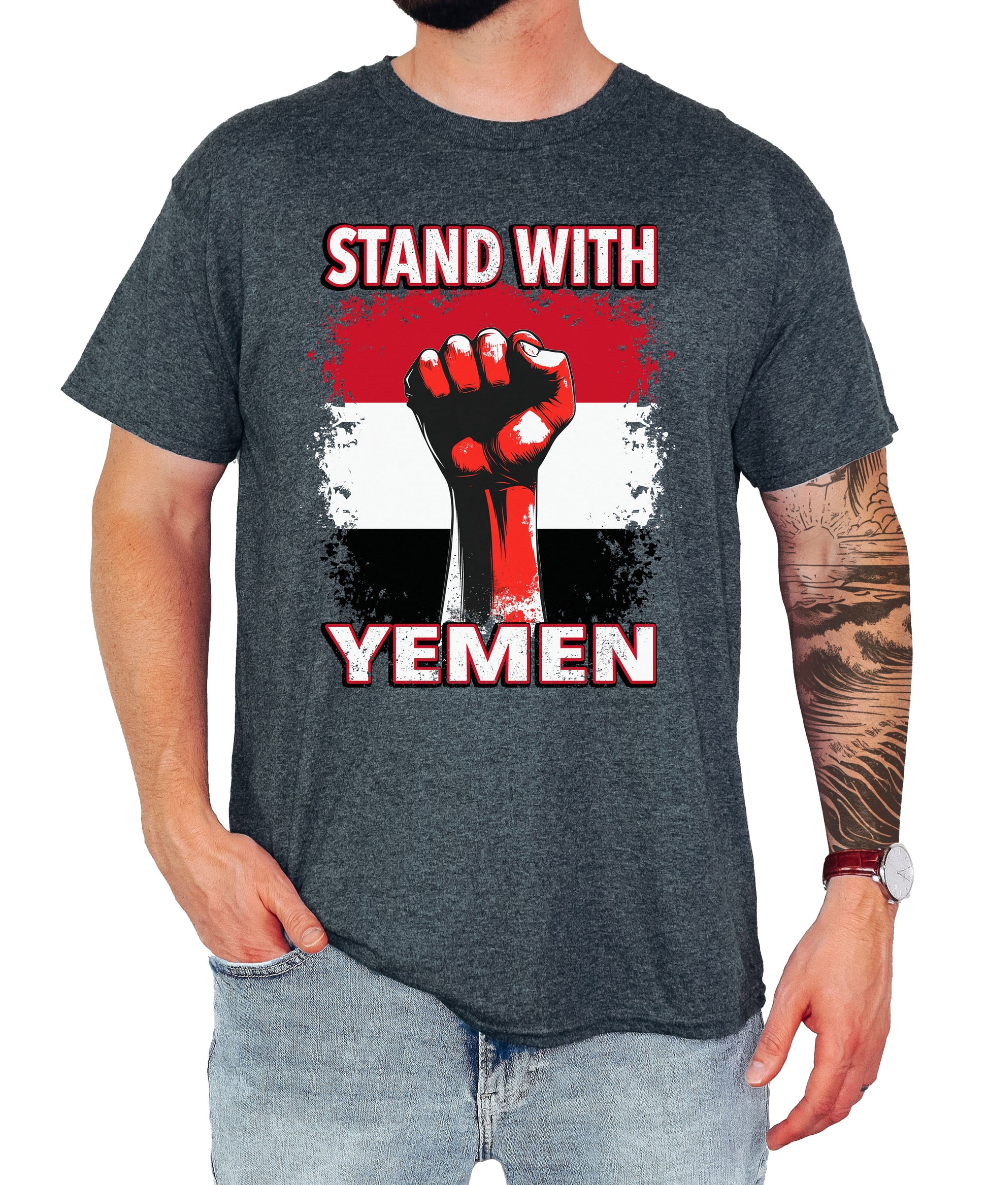 stand with yemen shirt