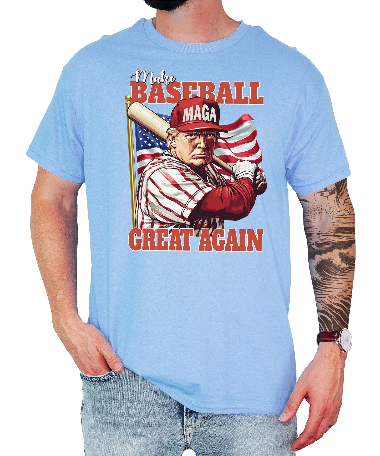 Make Baseball Great Again Unisex classic tee