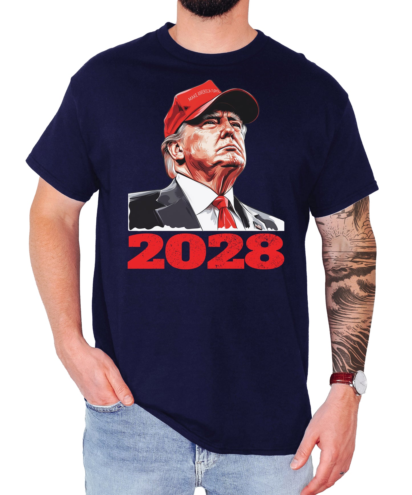 Donald Trump 2028 Unisex Classic T-Shirt