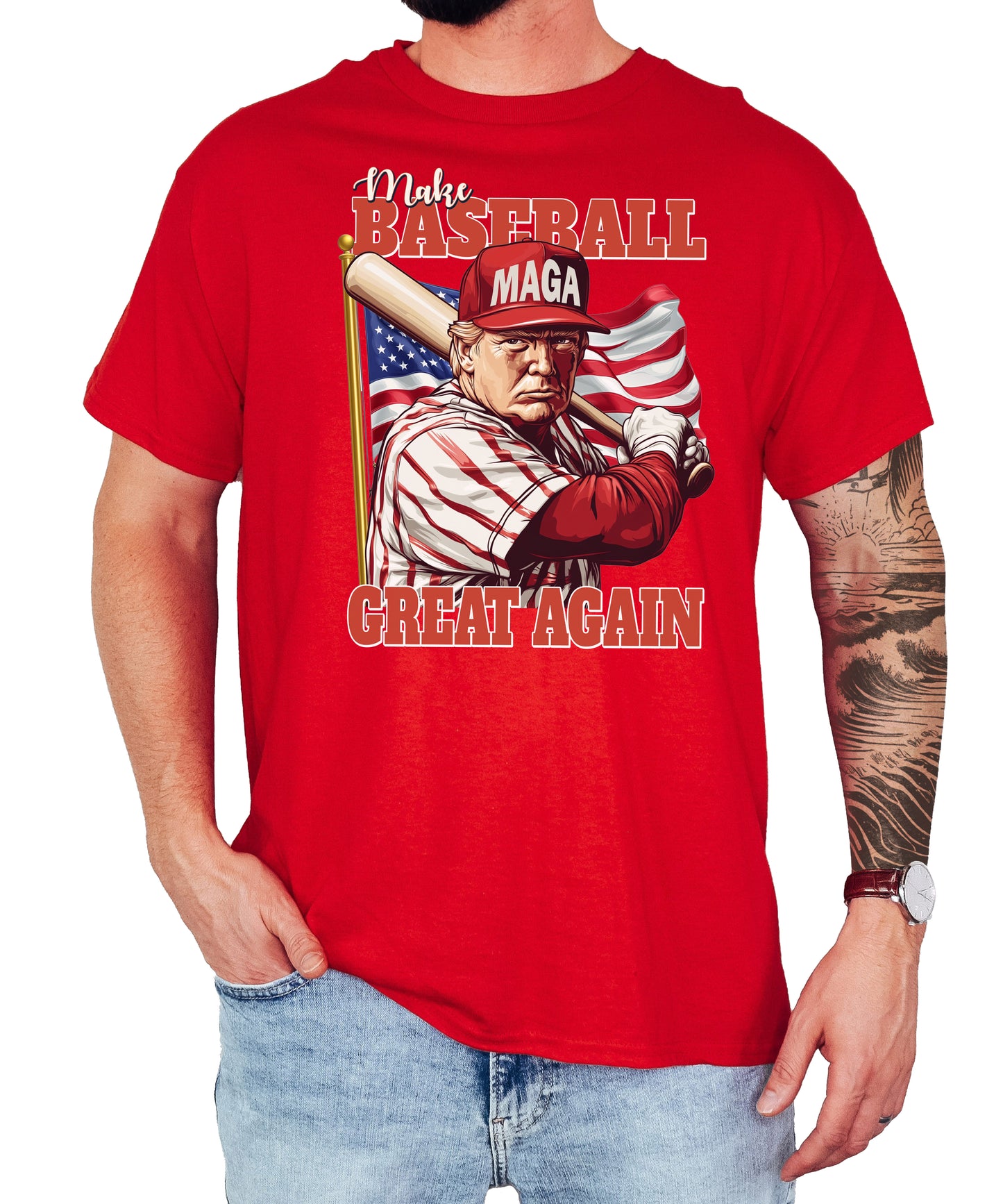 Make Baseball Great Again Unisex classic tee