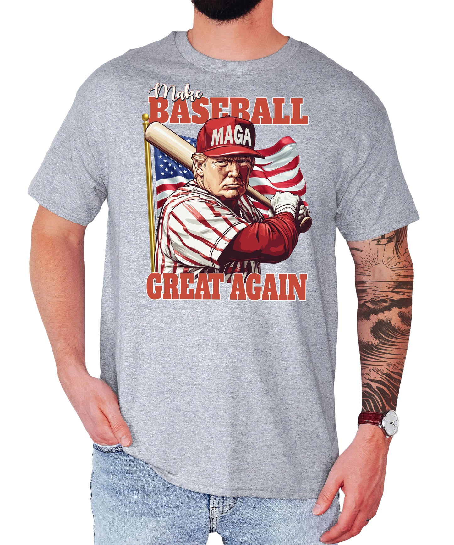 Make Baseball Great Again Unisex classic tee