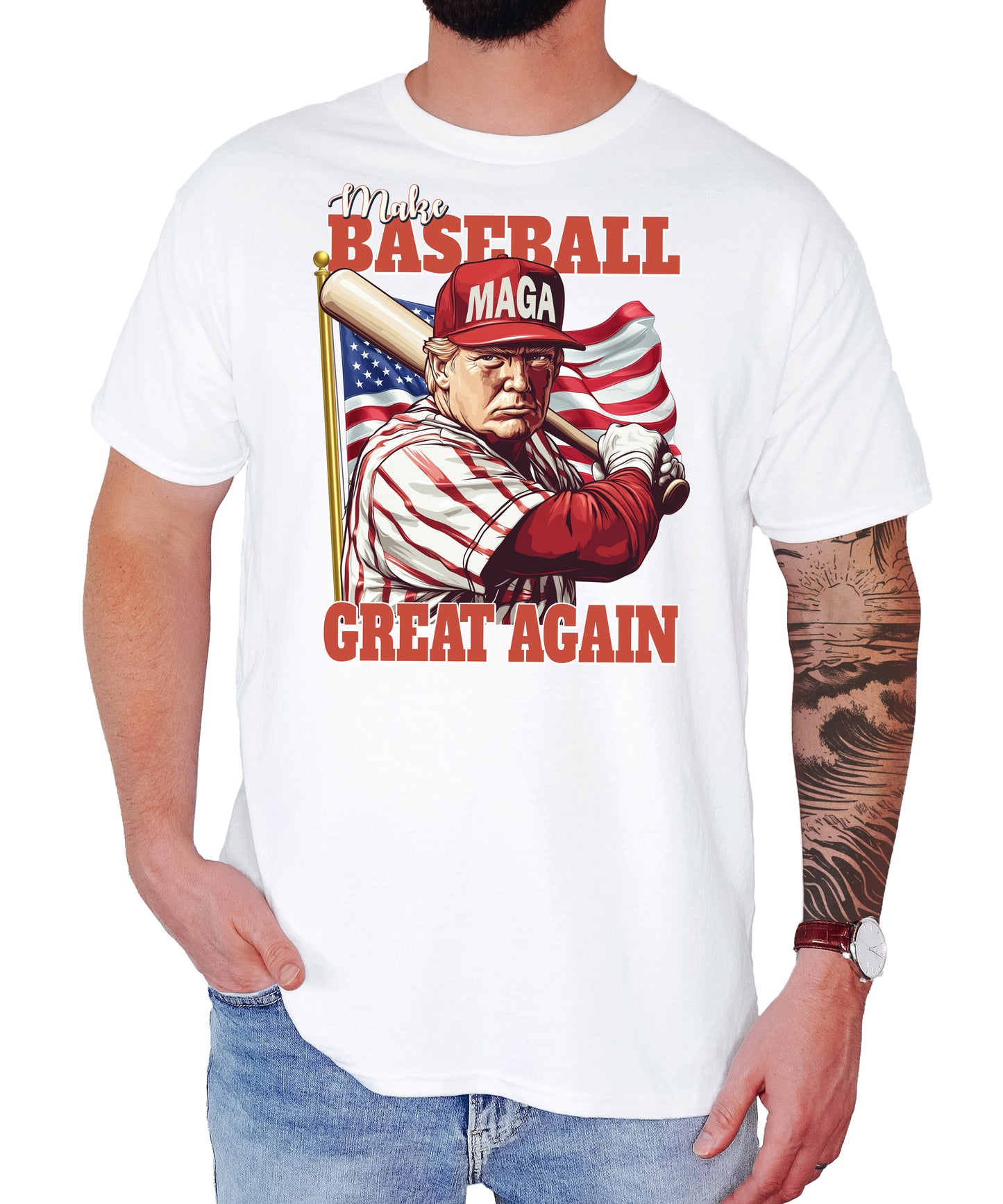 Make Baseball Great Again Unisex classic tee