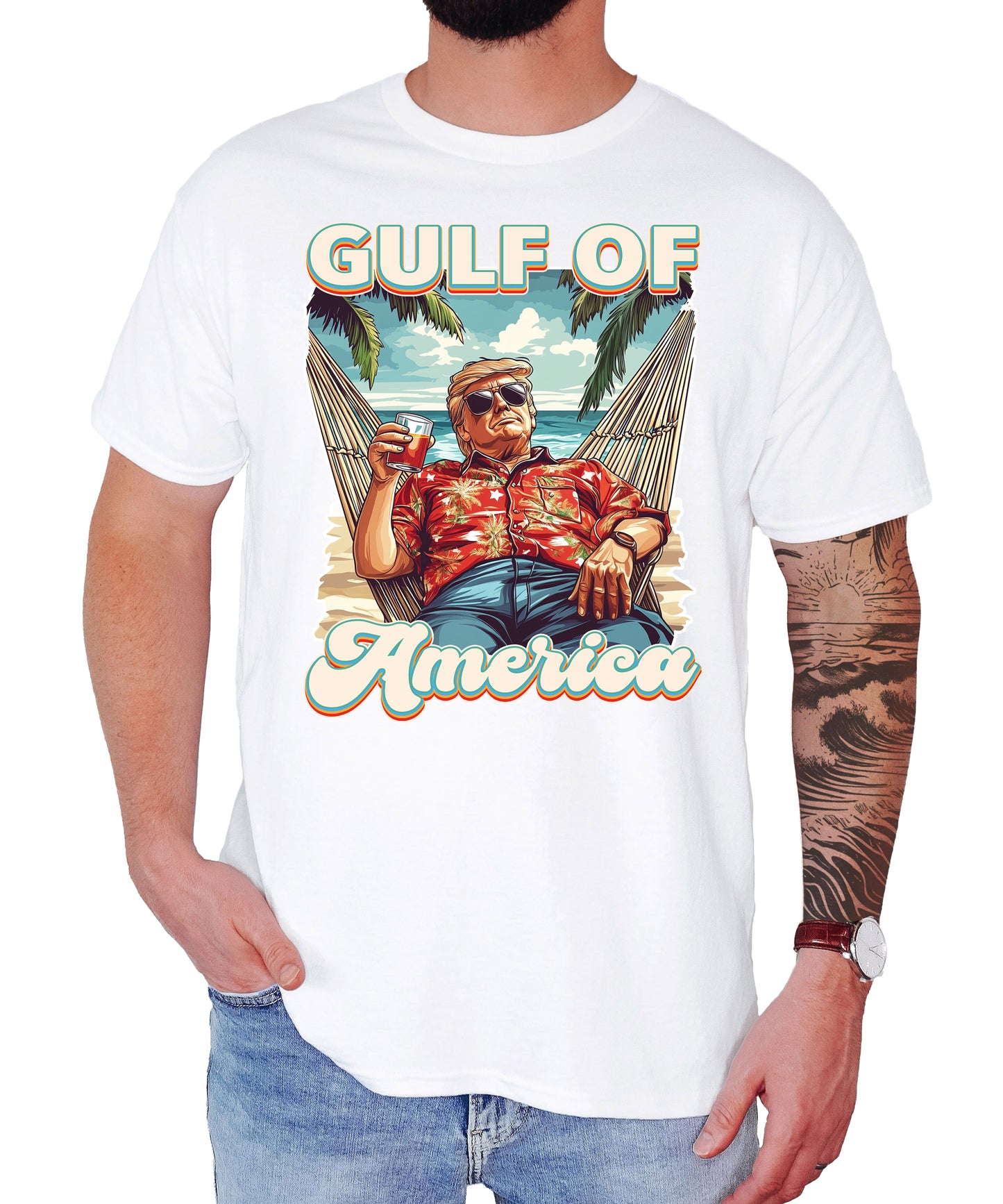 Cool Summer Trump Gulf of America Unisex Classic T-Shirt